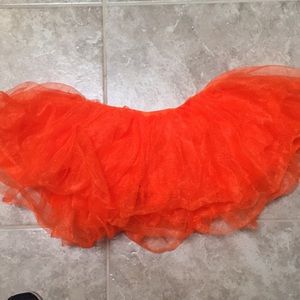Orange Tutu Adult OS